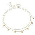 Mini Butterfly Pendant Waist Chain Elegant Waist Belly Chain