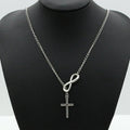 Lucky Infinity Cross Necklace Jewelry