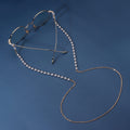 White Pearl Metal Gold Sunglasses Chain