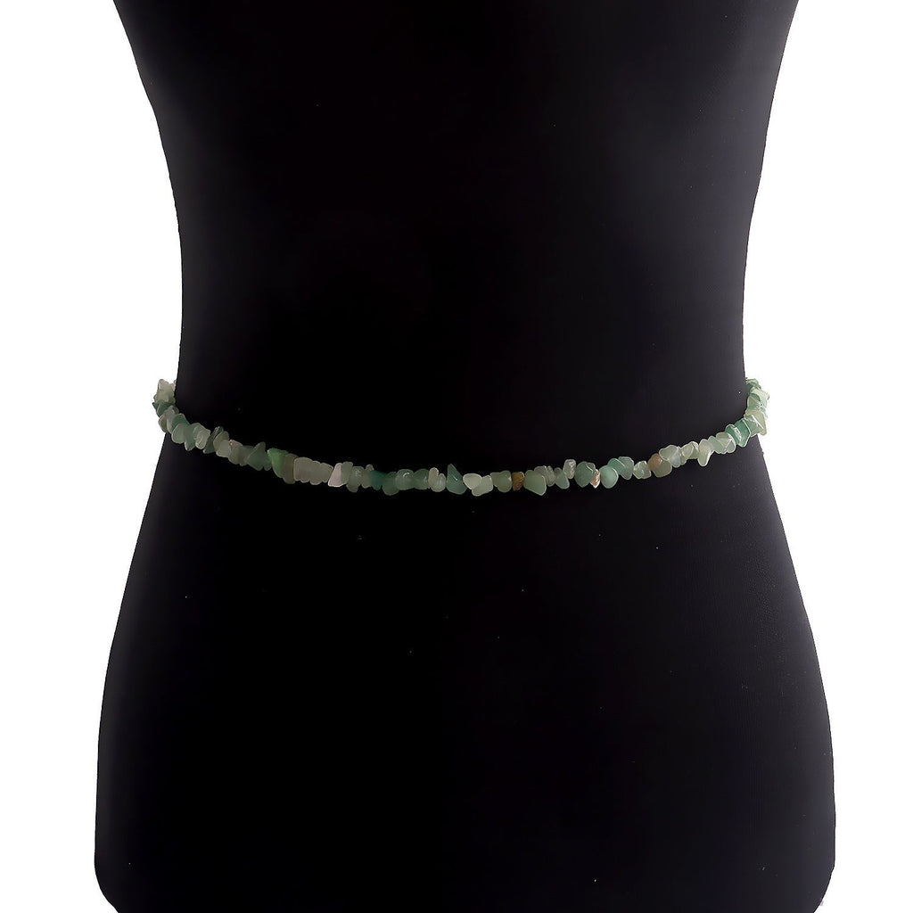 Bohemia Style Natural Stone Gravel Waist Chain