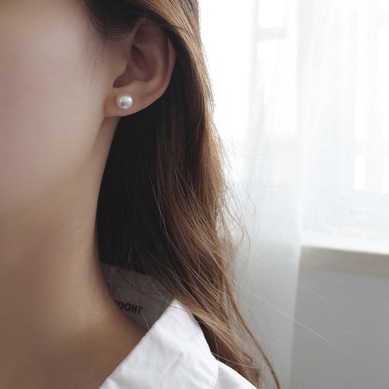 Pearl Stud Earrings