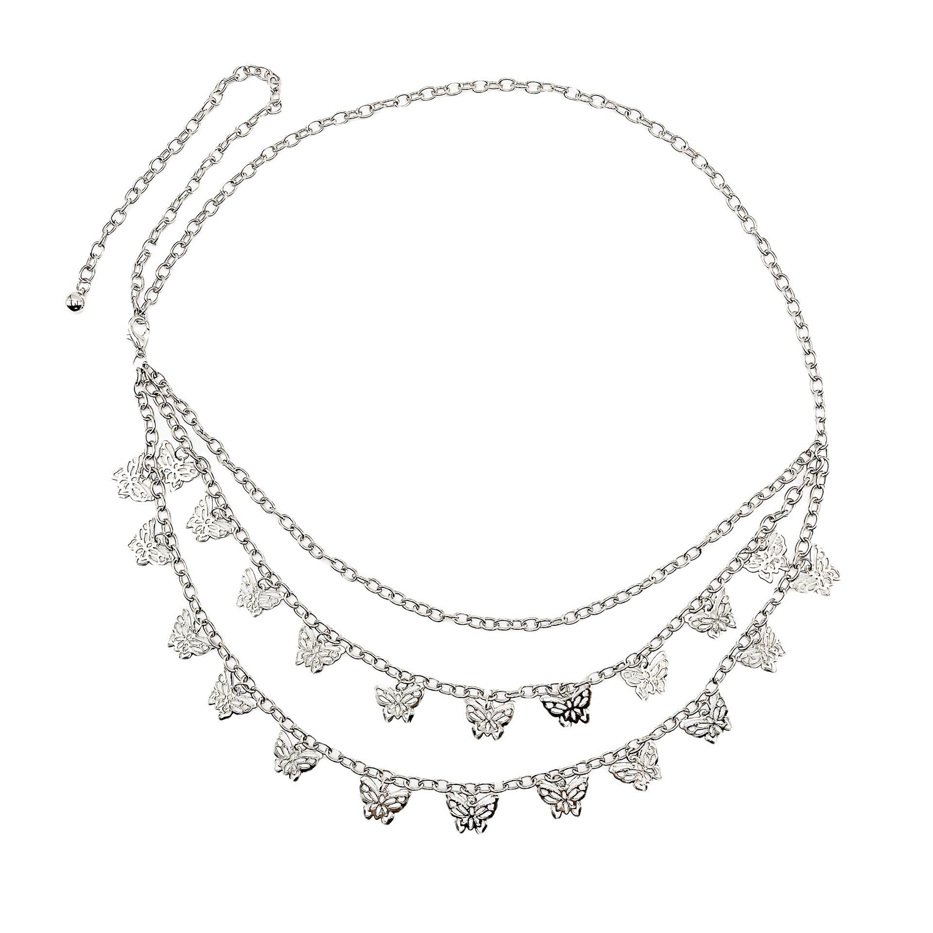 Retro Fashion Butterfly Pendant Multi-layer Trouser Chain