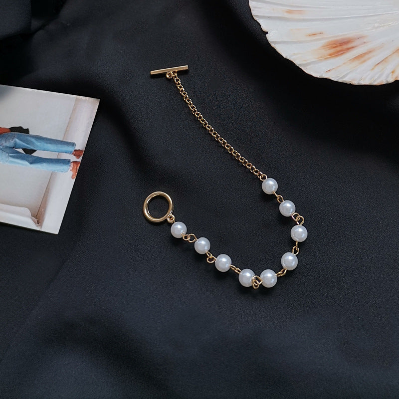 Pearl Beaded Bracelet Women
