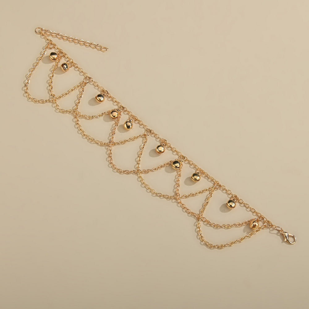 Multilayer Foot Bracelet Beach Anklet Chain