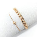 Curb Chain Cuban Link Bracelet