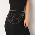 Vintage Sexy Waist Belly Belt Chain Women