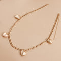 Simple Big Heart Tassels Waist Chain