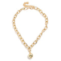 Round Ball Choker Necklace Women Statement Party Jewelry