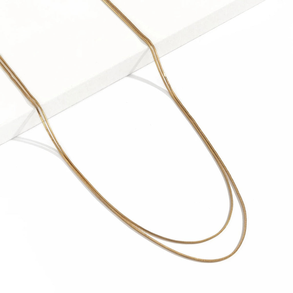 Double Snake Chains Body Chain for Women