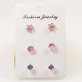 Flower Daisy Cartoon Earring Set