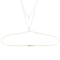 Back Chain Lady Multi-Layer Necklace