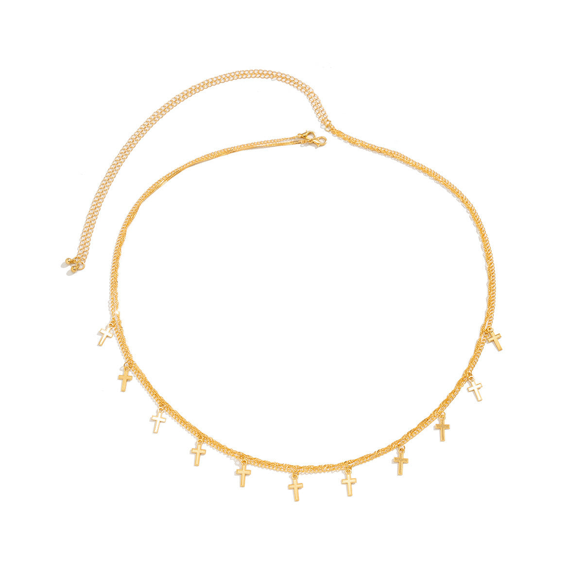 Sexy Body Waist Chain Jewelry Layered Metal Snake Bone Chain Waist Chain