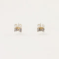 Sweet Crystal Pearl Studs Earring