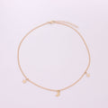 Moon Star Charms Necklace