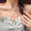Pearl Necklaces White Pearl Beaded Necklace for Women