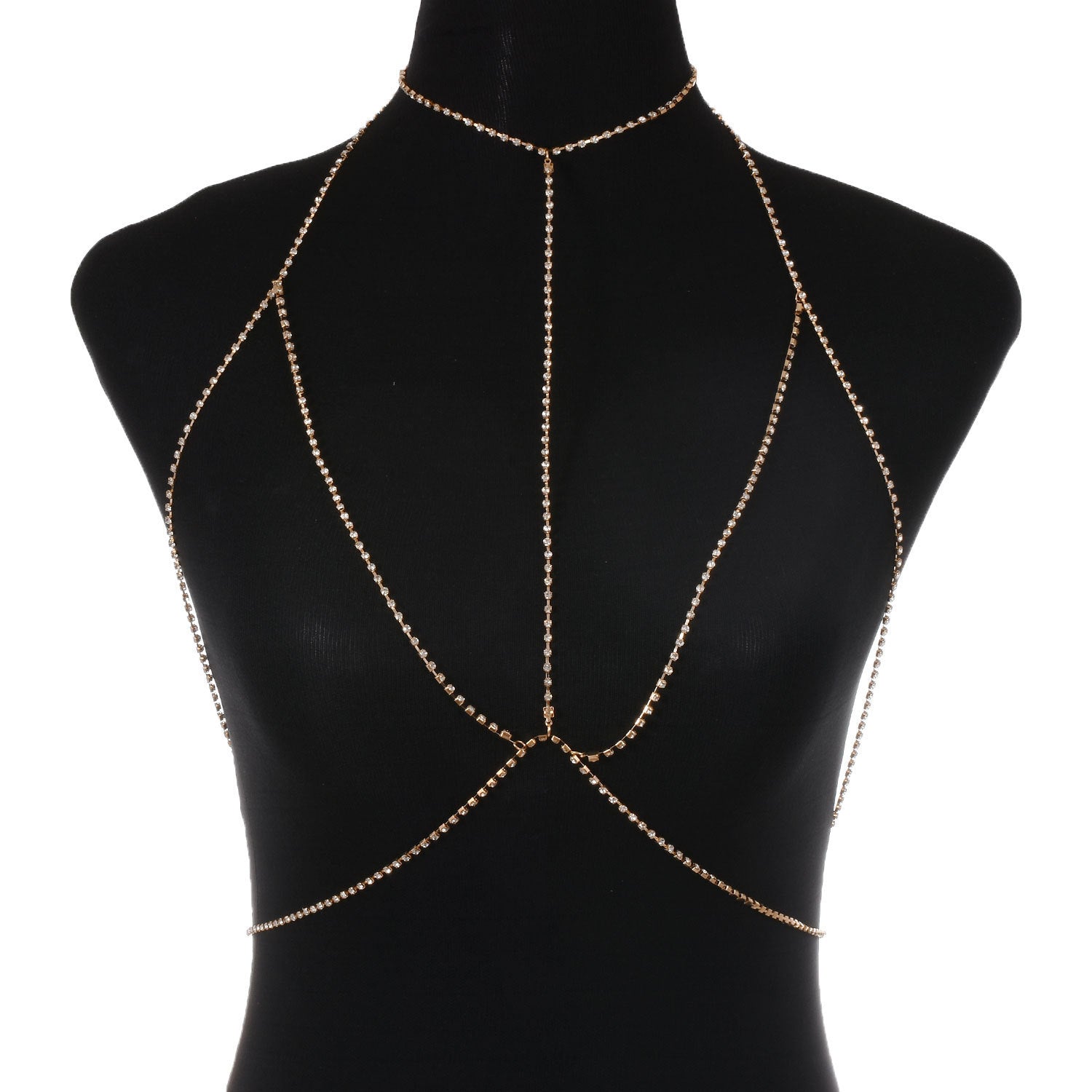 Multilayer Bikini Waist Chain Exaggerated Tassel Body Chain
