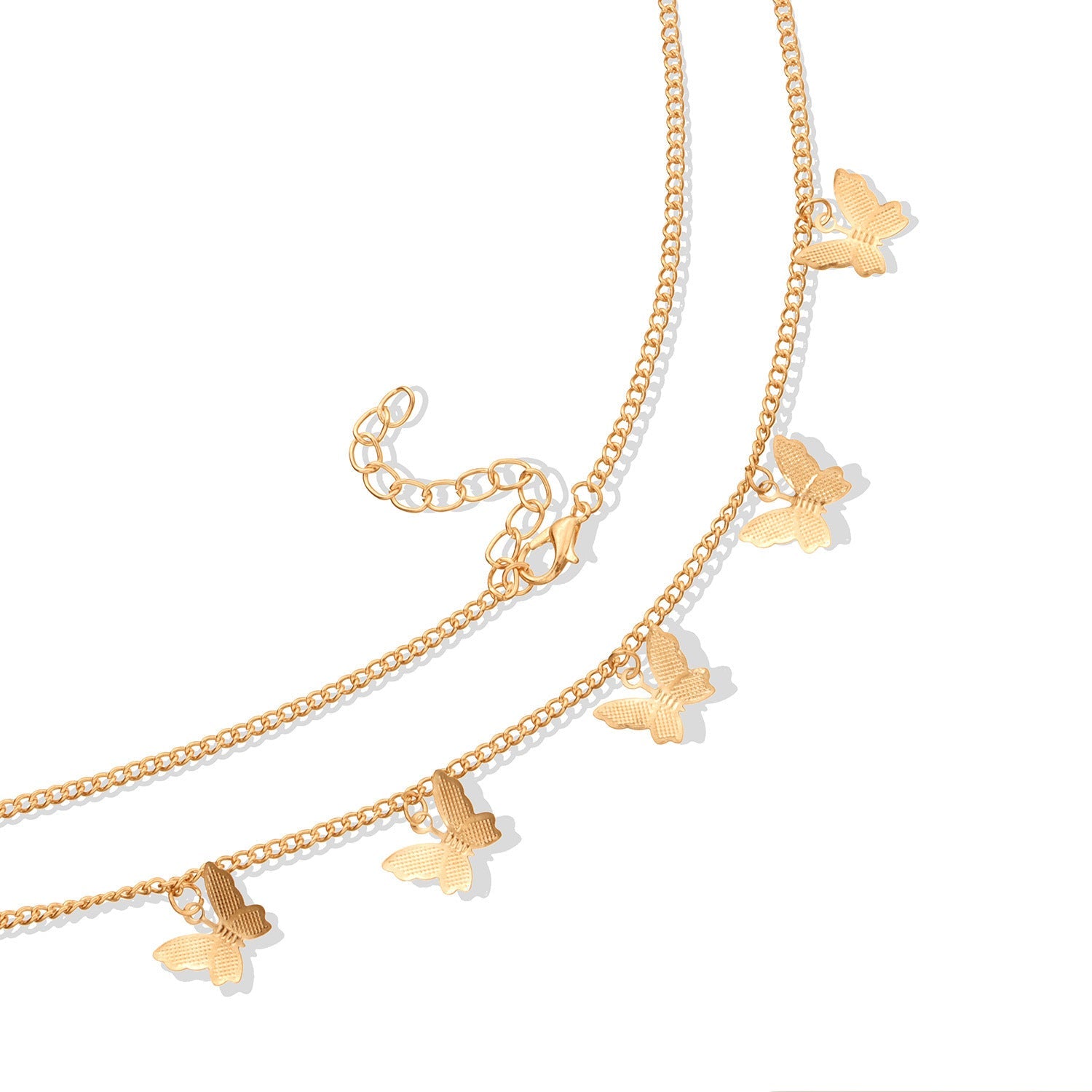 Vintage Multilayer Butterfly Necklaces for Women
