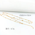 Single Layer Waist Chain Rhinestone Body Chain