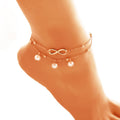 Infinity Pearl Anklet Jewelry