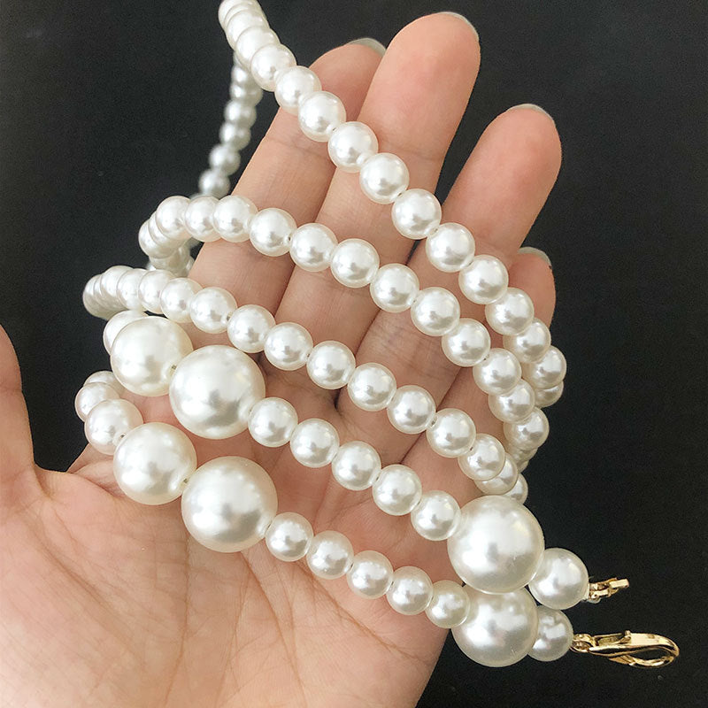 Handbag Bag Pearls Chains Accessories