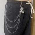 Punk Style Retro Multi-layer Trouser Chain Punk Pants Chain