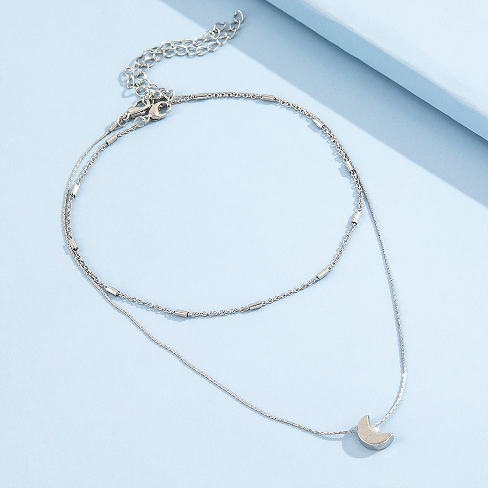 Moon Necklace Pendant Necklace Jewelry