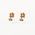 Small Flower Cute Stud Earrings