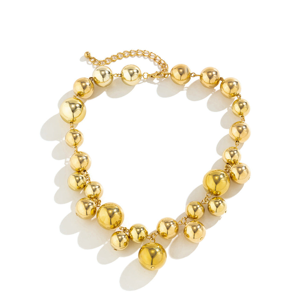 Punk Style Pearl Short Choker Necklace for Women
