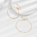 Summer Fashion Suit Anklet Bead Chain Anklet Jewelry