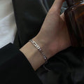 Cuban Curb Link Chain Gothic Bracelets