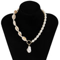 Summer Shell Pearl Necklace for Women