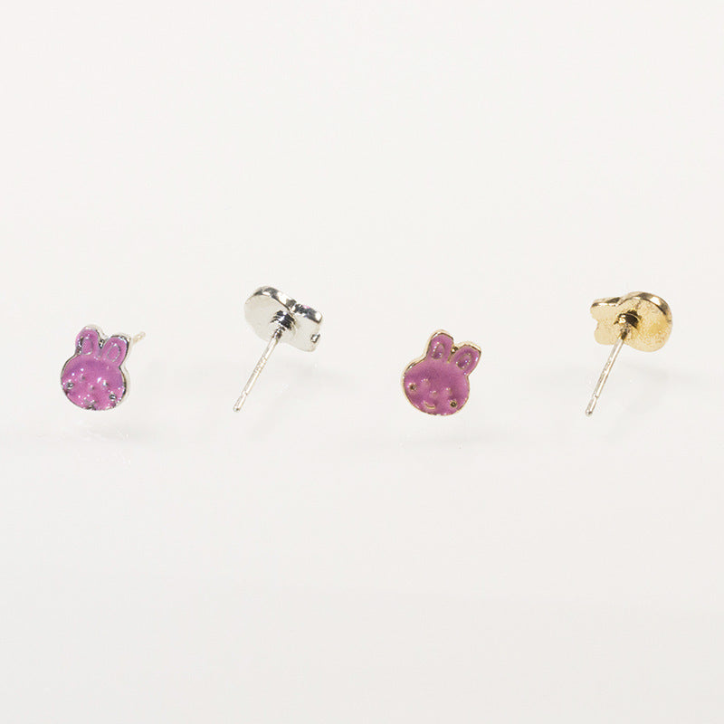 Mini Rabbit Stud Earring