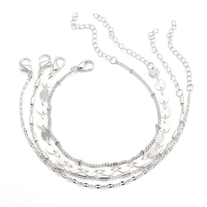 4 Pcs/Set Boho Multilayer Bracelets