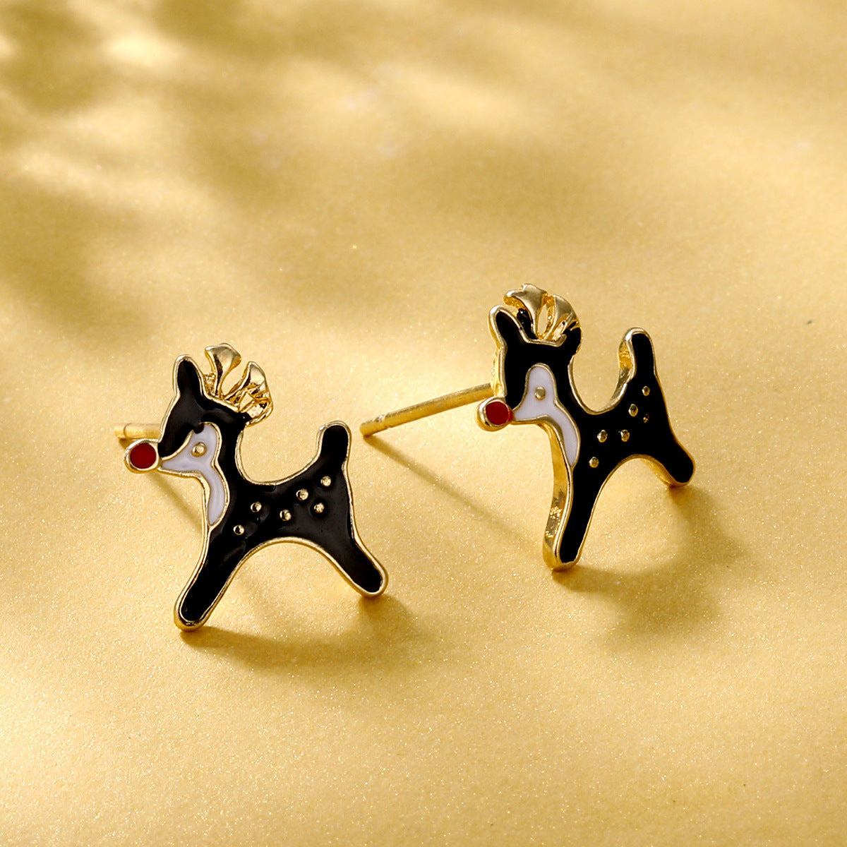 Christmas Geometric Gift Stud Earrings