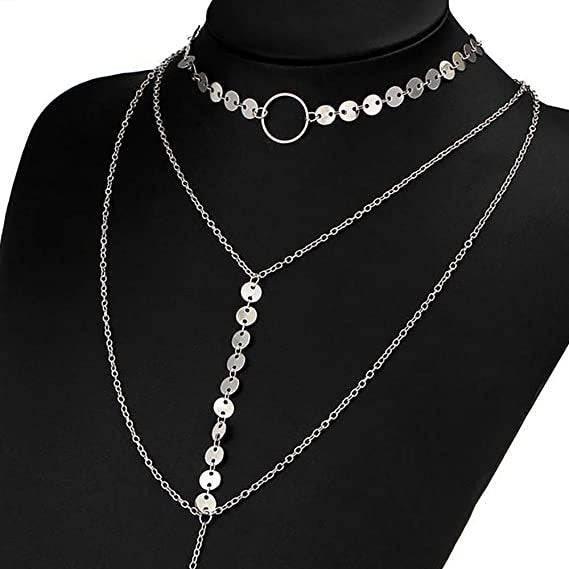 Round Stone Pendant Necklace
