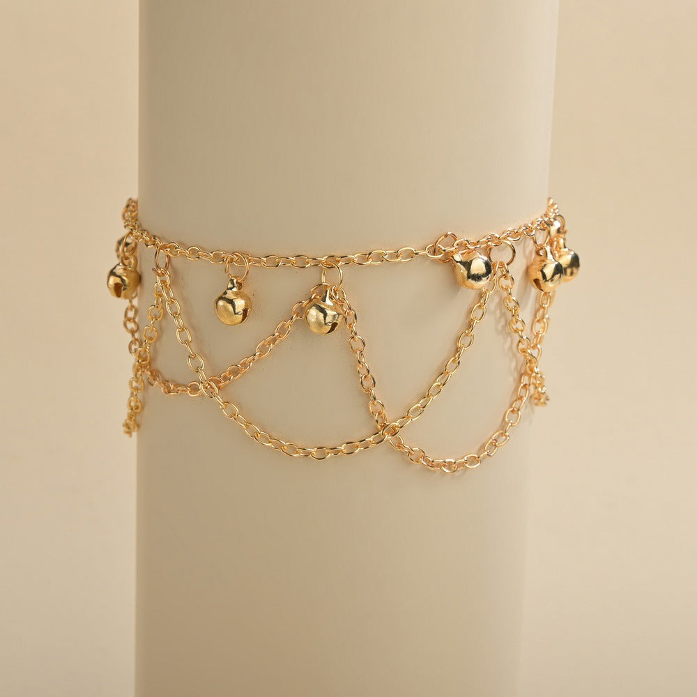 Multilayer Foot Bracelet Beach Anklet Chain