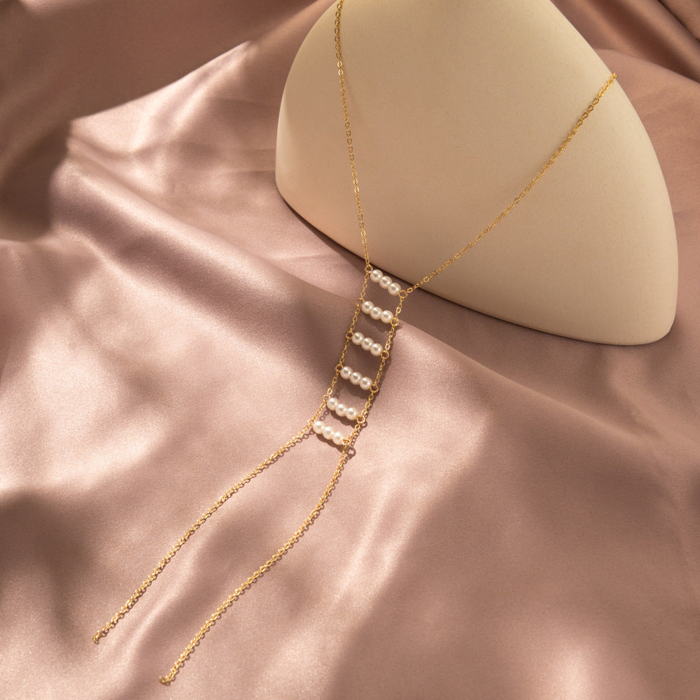Sexy Round Shape Necklace Chest Chain