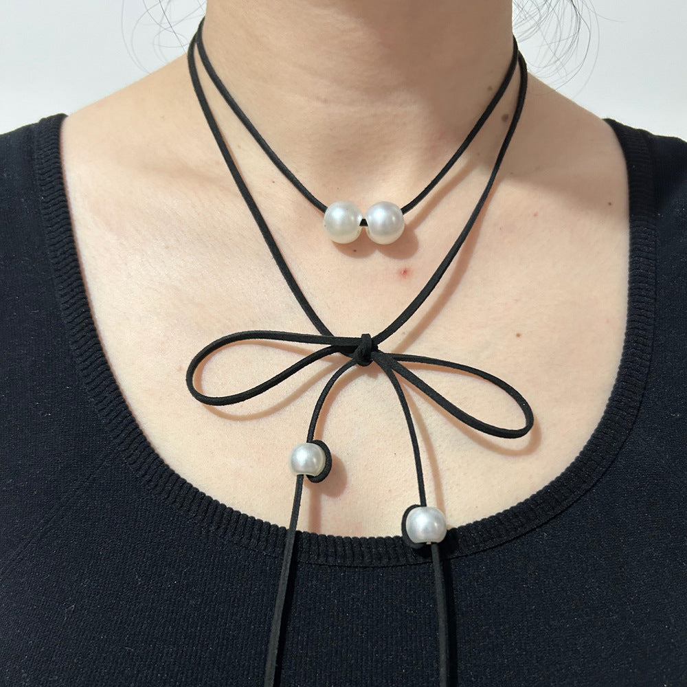 Gothic Trendy Color Rope Choker Necklace Women