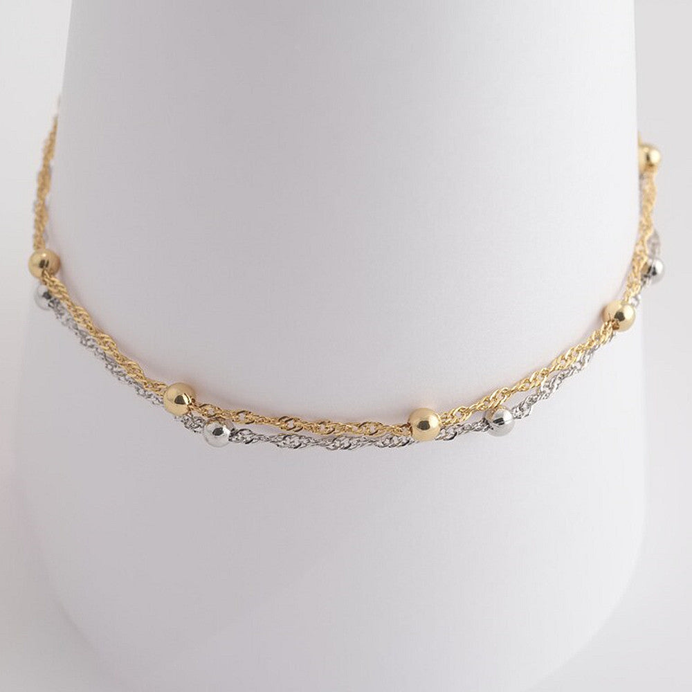 Twist Rope Chain Ankle Bracelet