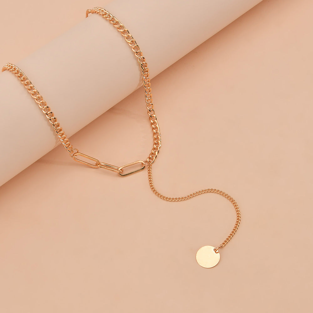 Chain Link Necklace Dainty Paperclip Necklace