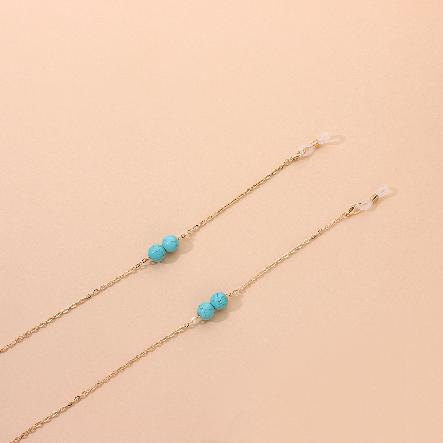 Turquoise Bead Glasses Chain