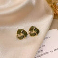 Hollow Out Triangle Earrings