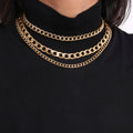 Cuban Chain Vintage Punk Necklace