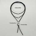 Gothic Trendy Color Rope Choker Necklace Women