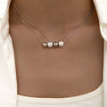 Simple Pearl Ball Pendant Choker Necklace