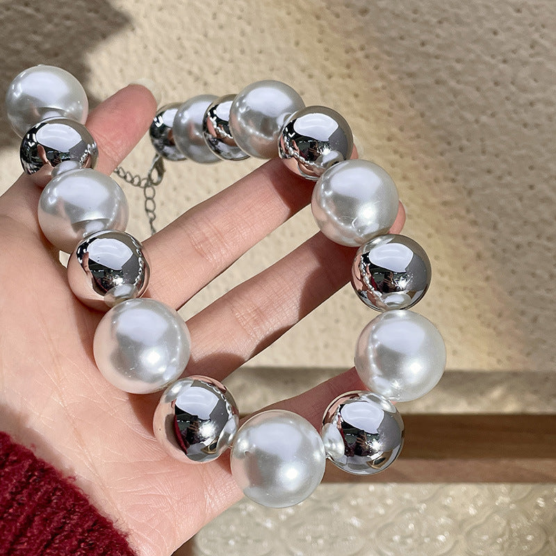 CCB Round Bead Chokers Necklaces