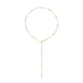 Pearl Chain Tassel Necklace