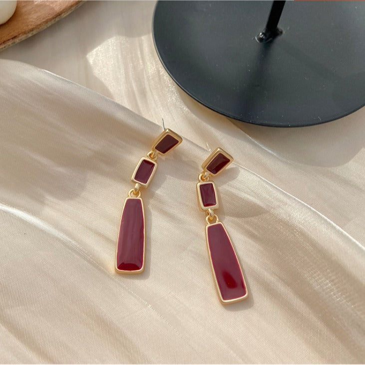 Elegant Long Style Vintage Earrings