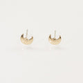 Small Moon Shape Cute Earrings