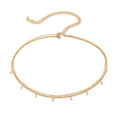 Sexy Rhinestone Double-layer Body Waist Chain